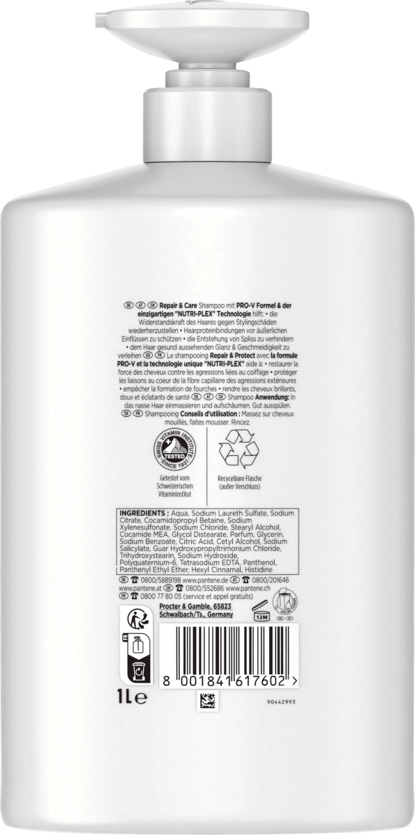 Shampoo Repair & Care, 1.000 ml