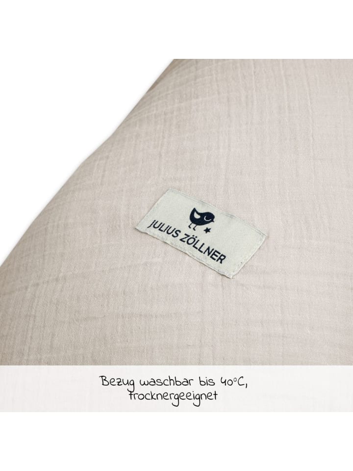 Julius Zöllner Stillkissen Mikroperlen-Füllung inkl. Bezug 190 cm in beige günstig kaufen onesize