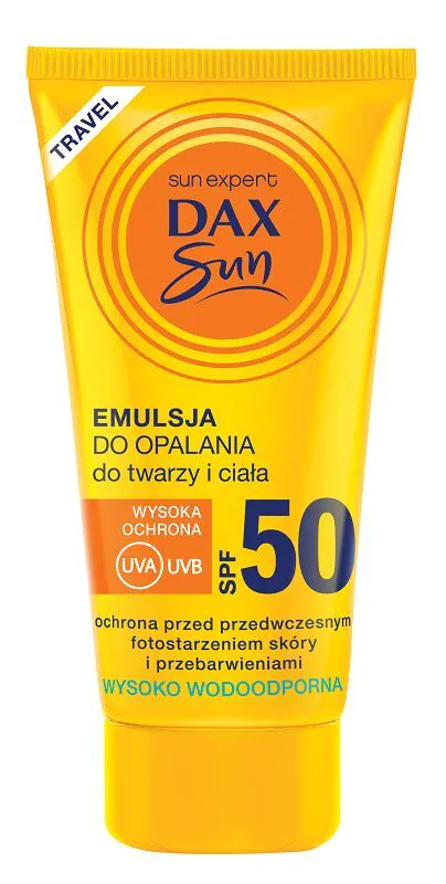 Dax Sun Travel ansigts- og kropsbrunerlotion SP 50