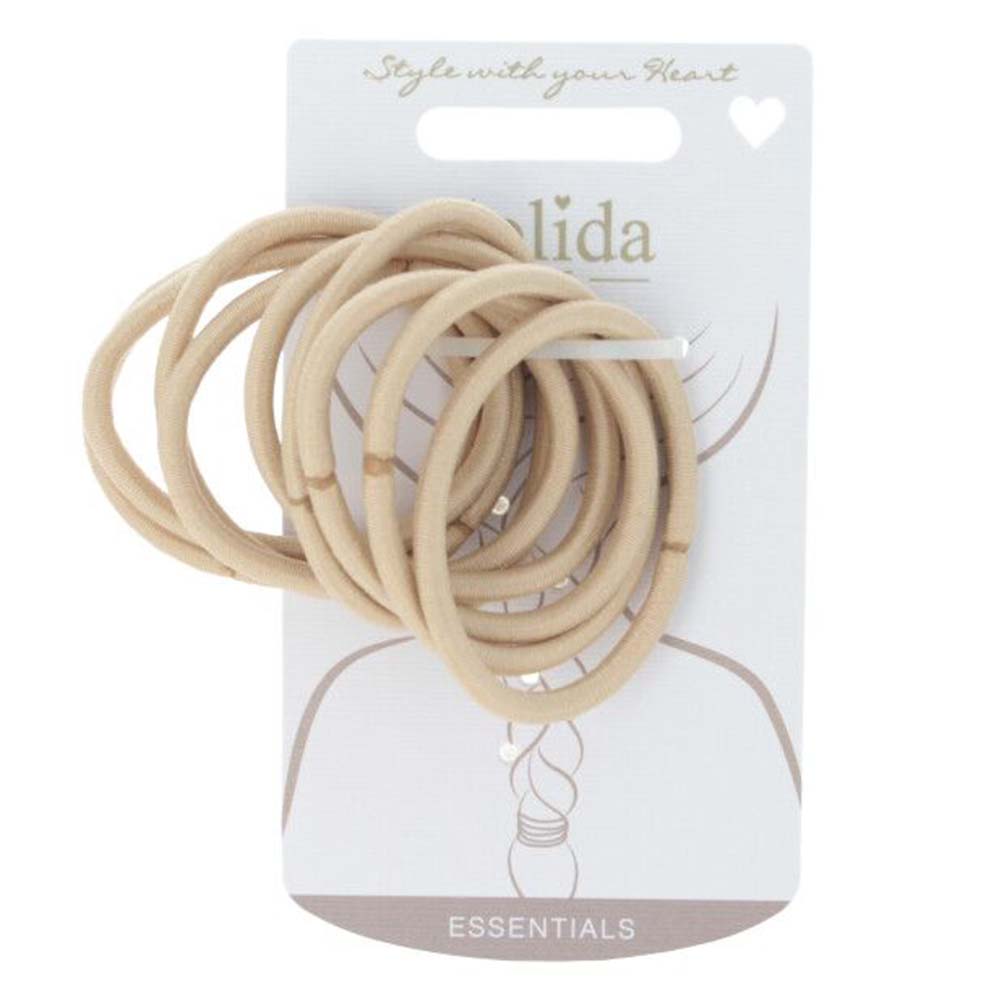 Solida Zopfabbinder Beige 9 Stück