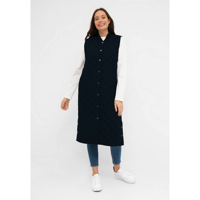 Derbe Quiltby Vest Longweste Damen