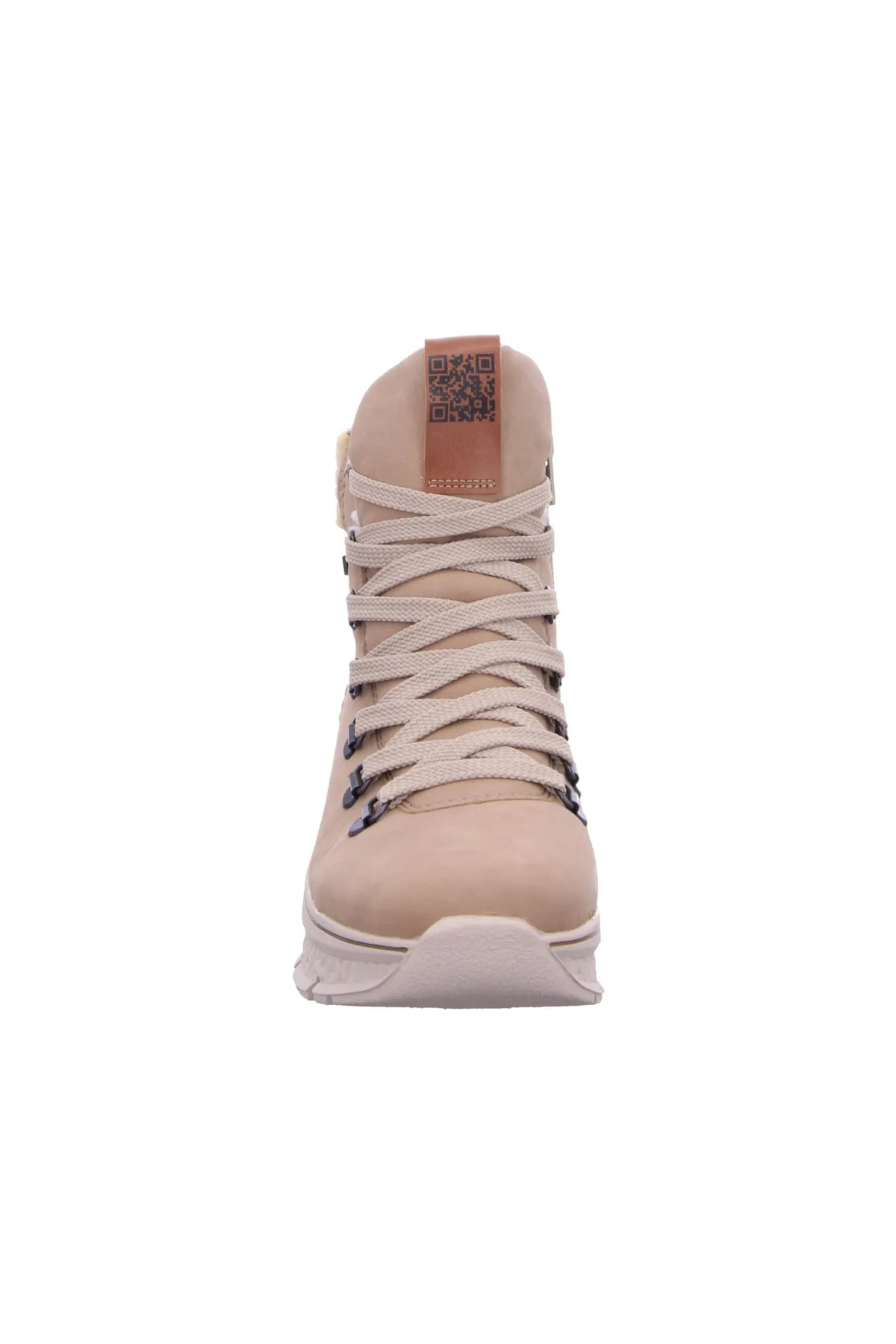 Rieker  Stiefelette - Rosa - Flacher Absatz