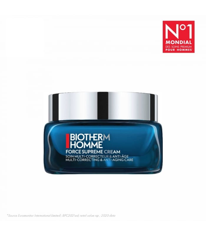 BIOTHERM-FORCE SUPREME CREME-Crème anti-âge visage pour homme