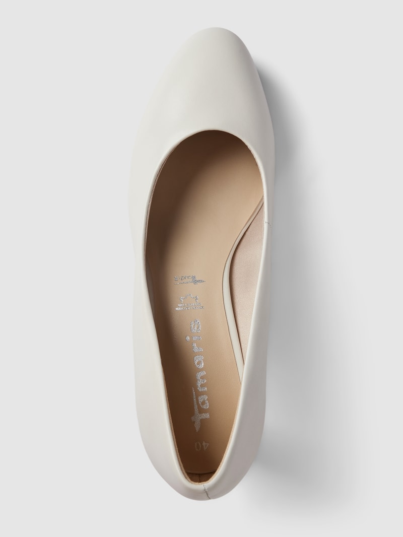 Brautschuhe aus echtem Leder in weiß
