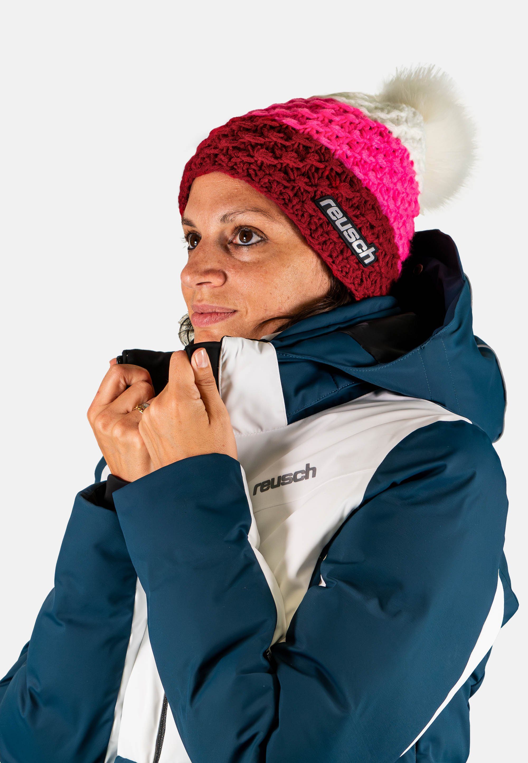 Reusch Beanie Aiden Beanie (1-St) in Colourblocking-Design
