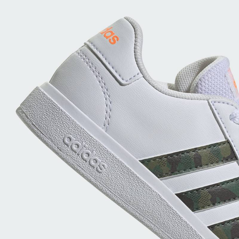 adidas Grand Court Lifestyle Lace Tennis Schuh Sneaker Kinder