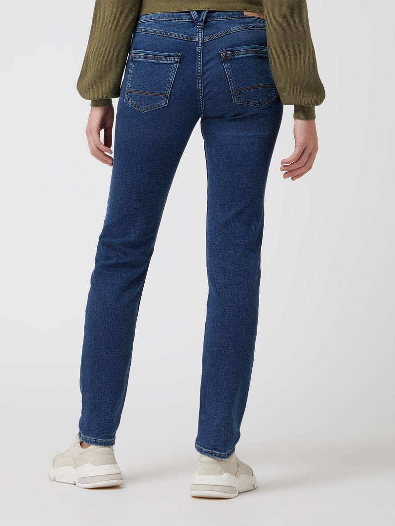 Slim Fit Jeans mit Stretch-Anteil in bleu