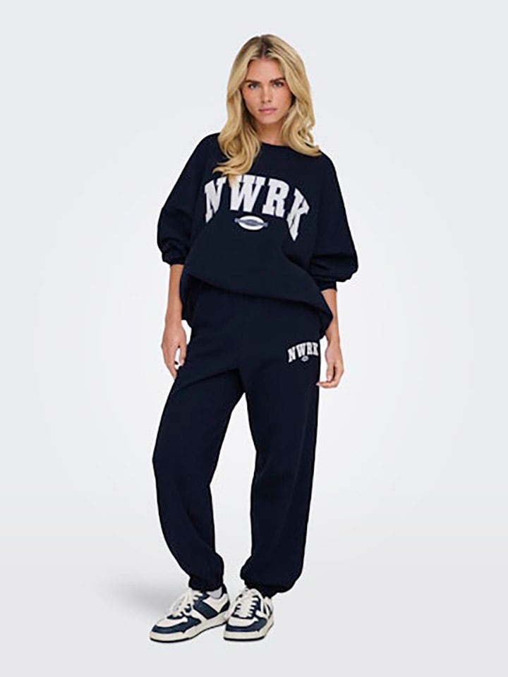 ONLY Sweatshirt in Dunkelblau günstig kaufen