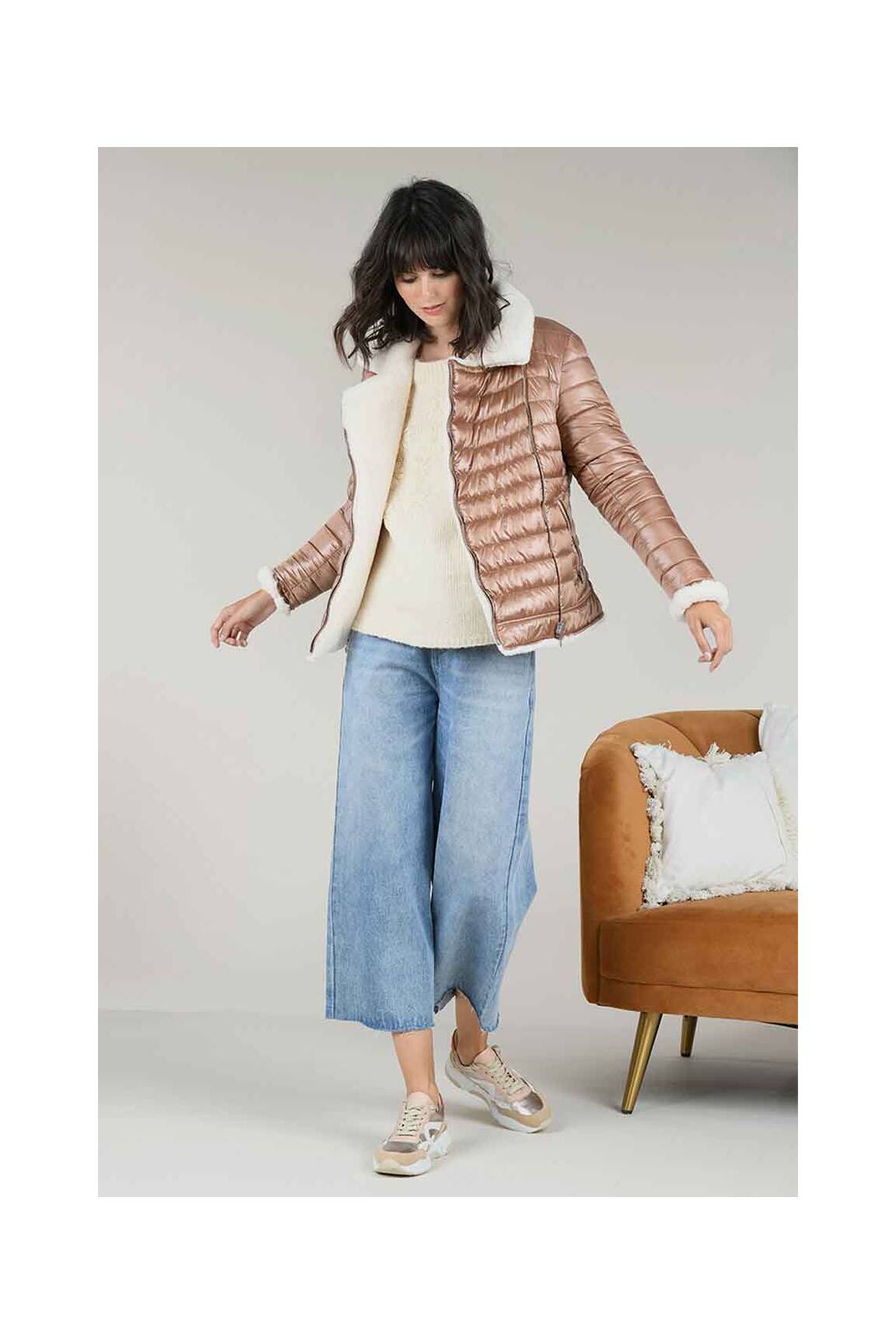 Molly Bracken Manteaux Courts Femme couleur marron