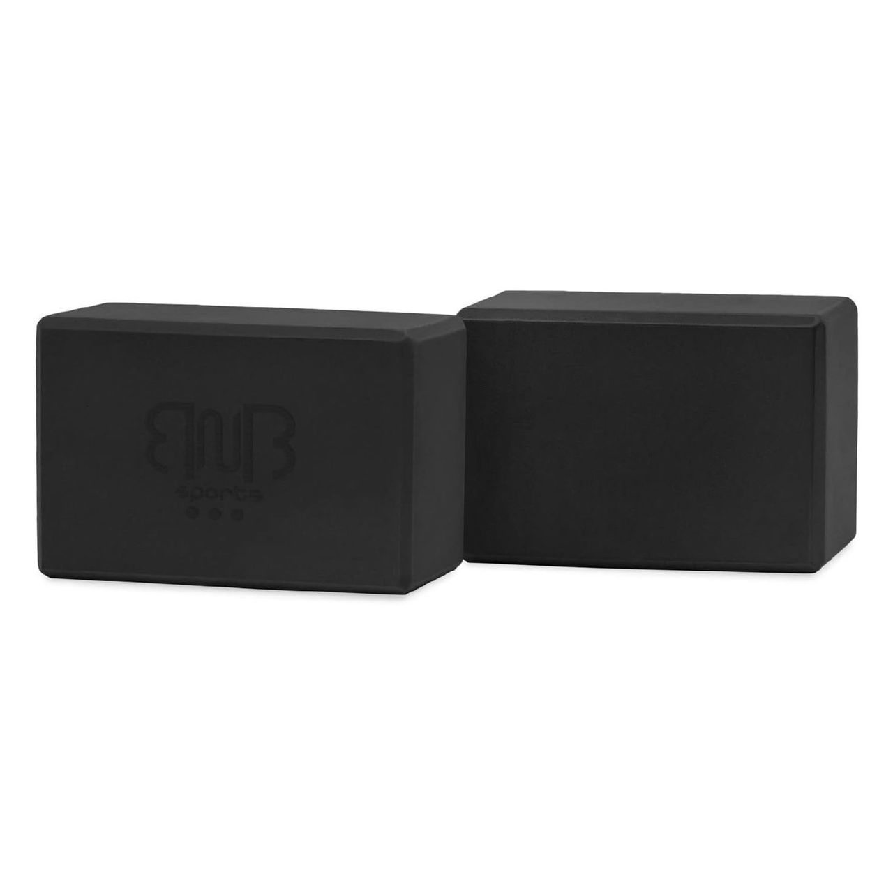 BnB Sports 2er Pack Premium Yoga Blöcke Stabile Sportmatte, rutschfest