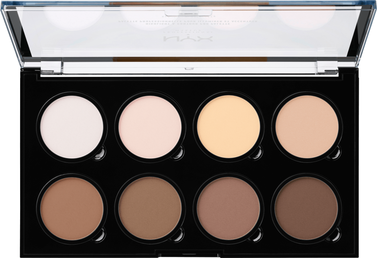 Highlight & Contouring Palette Pro, 21,6 g