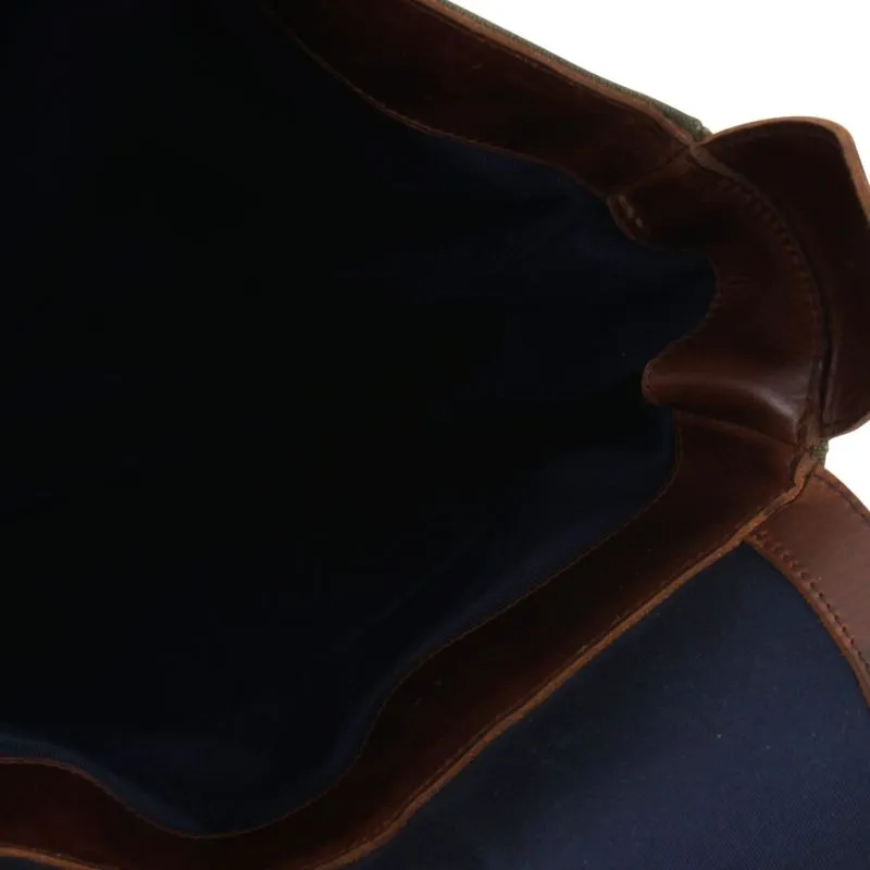 Buckle & Seam Canvas Rucksack Morris - Canvas Gün \/ Innenfutter Blau