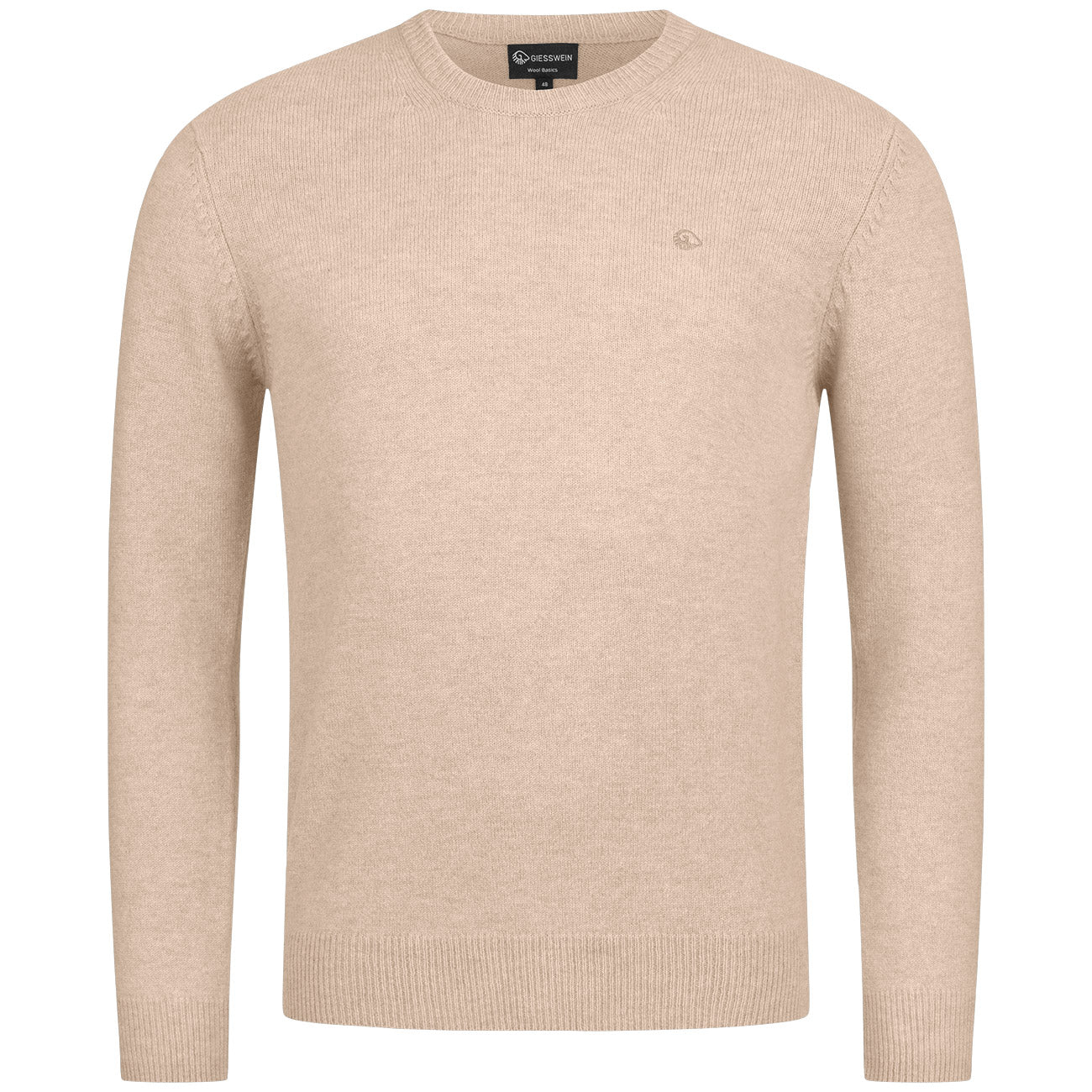Wollpullover Rundhals Herren