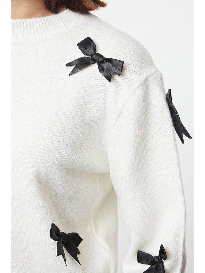 trendyol Pullover in Creme günstig kaufen
