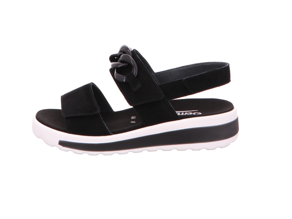 SEMLER Klassische Sandalen schwarz