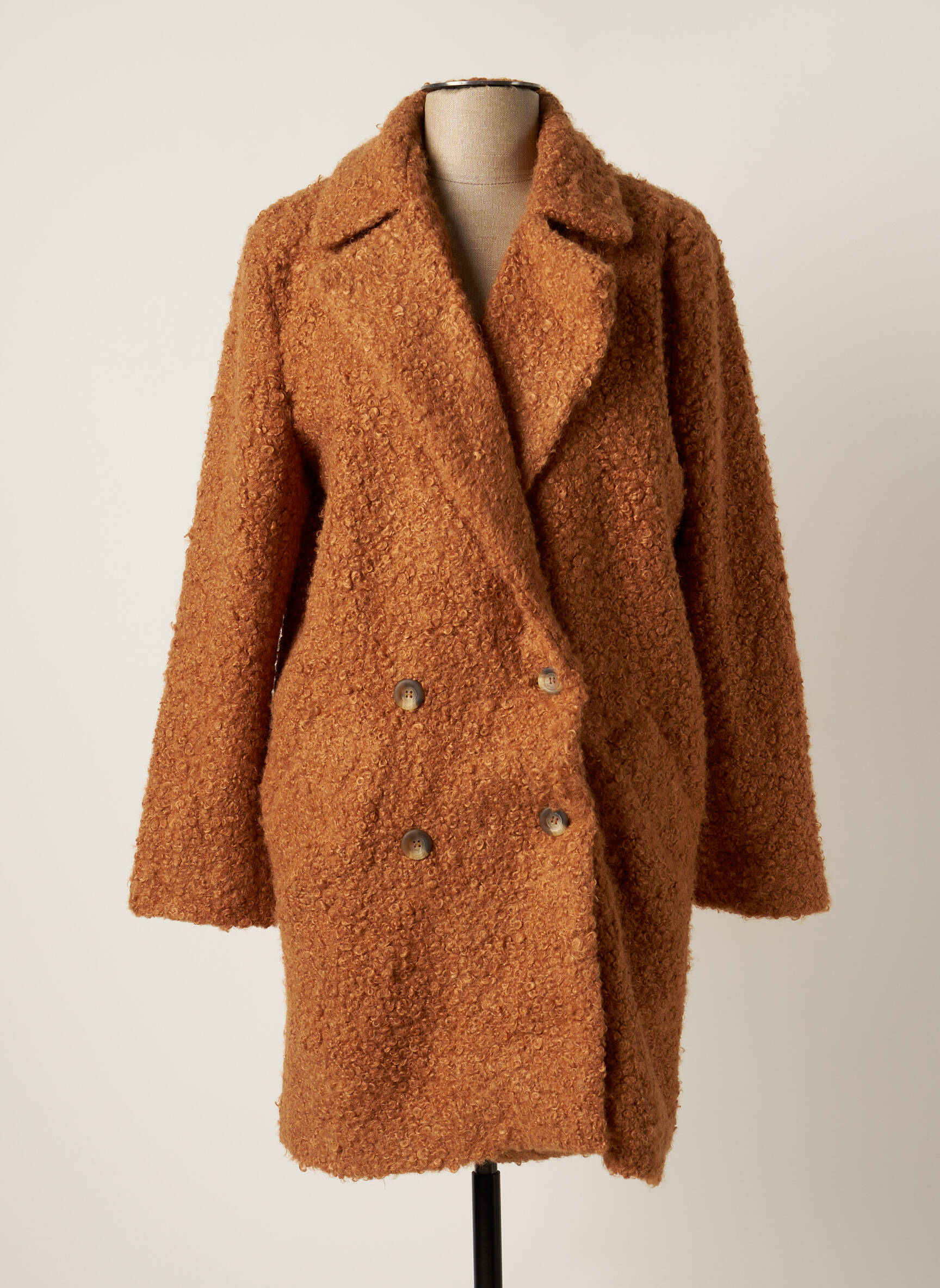 Vintage Love Manteaux Longs Femme couleur marron