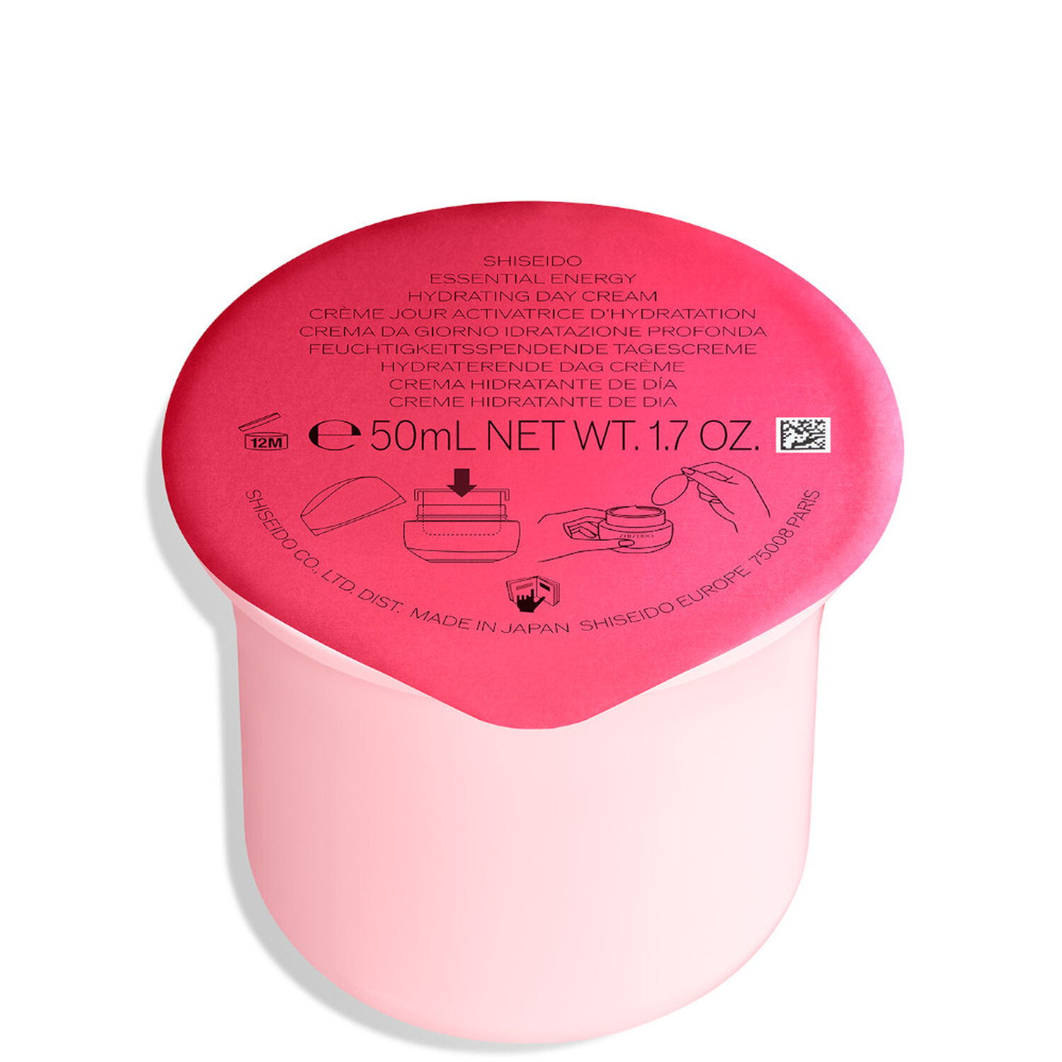Shiseido Essential Energy Recharge Crème Jour Activatrice d'Hydratation SPF20
