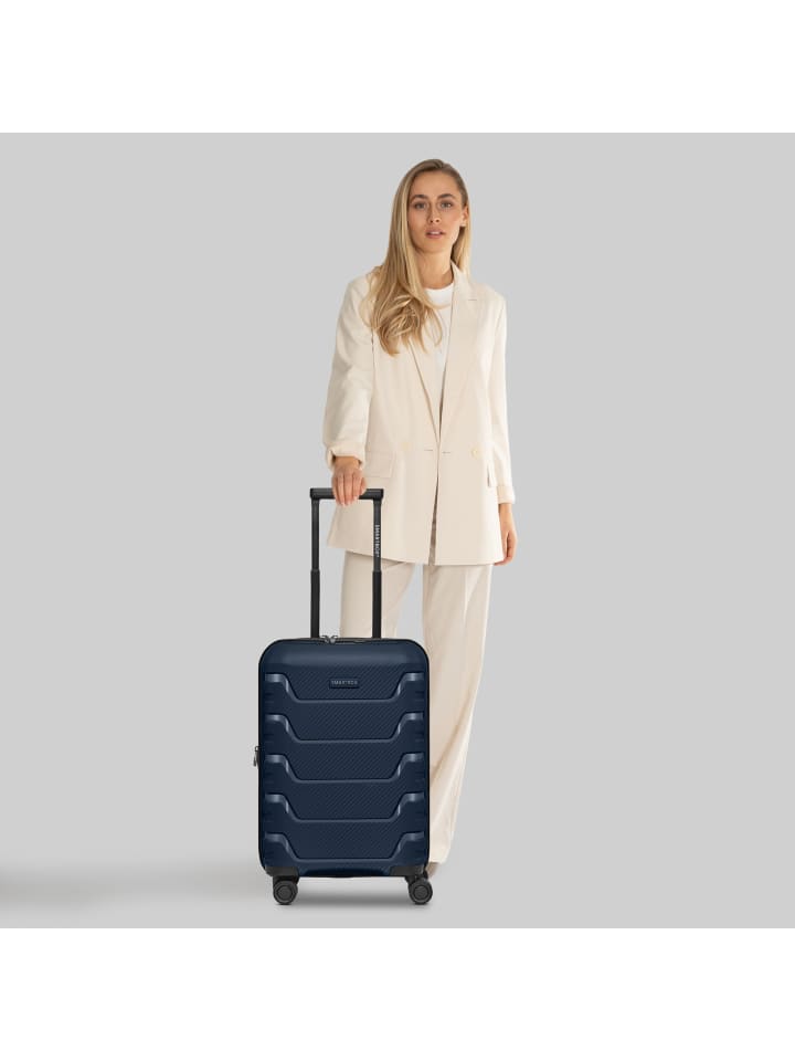 Smartbox Edition 01 4 Rollen Kabinentrolley 55 cm mit Dehnfalte in navy günstig kaufen onesize