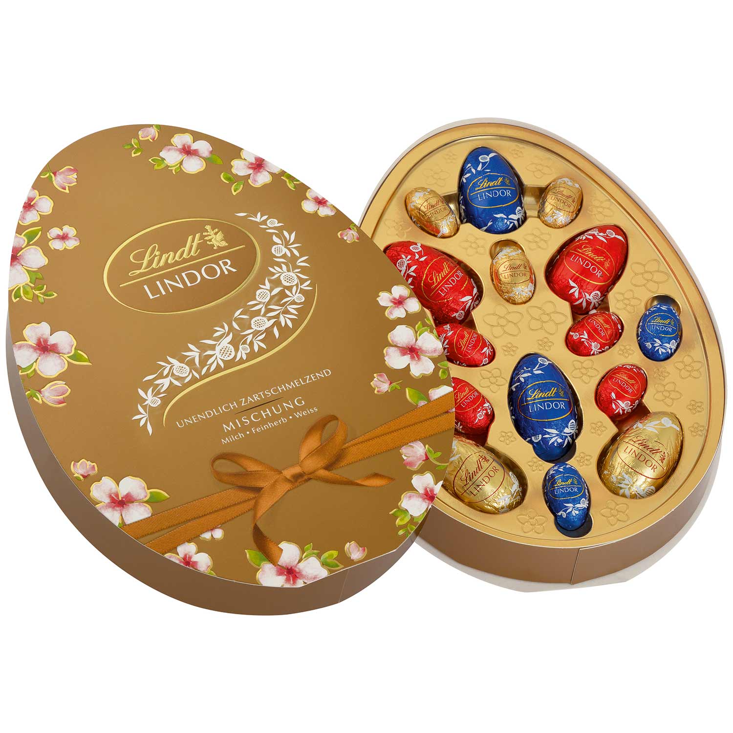 Lindt Lindor Oster-Blüten Mischung Osterei 150g