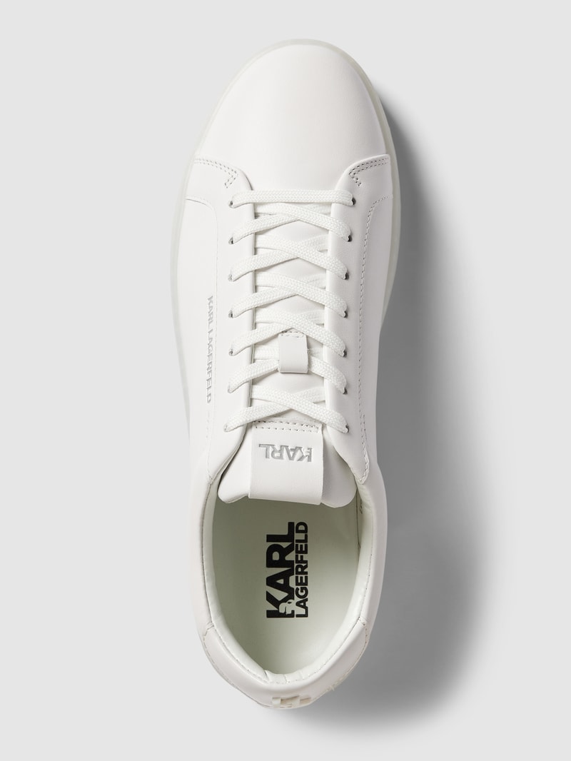 Sneaker aus Leder Modell 'KOURT' in weiß