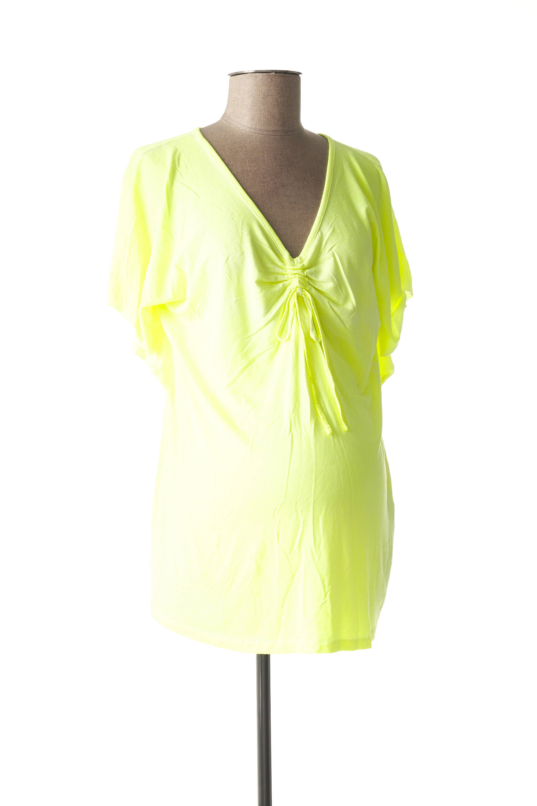 Love2wait Tshirtstops Maternite Femme couleur jaune