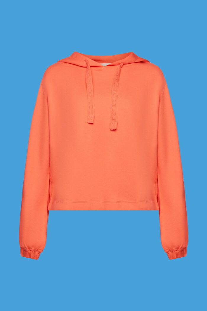 Hoodie-Sweatshirt mit Stickerei