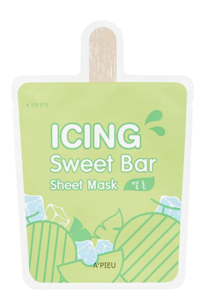 A'Pieu Icing Sweet Bar lakštinė veido kaukė su melionu