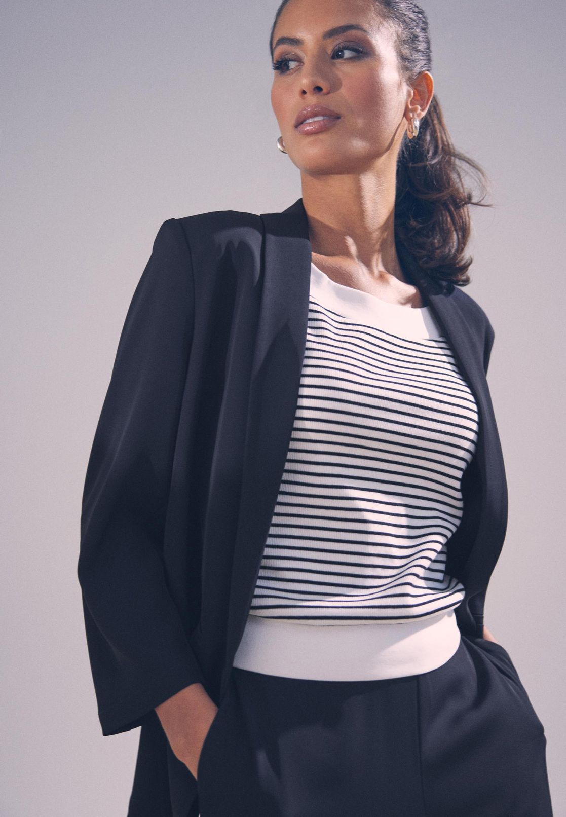 Blazer offener Style