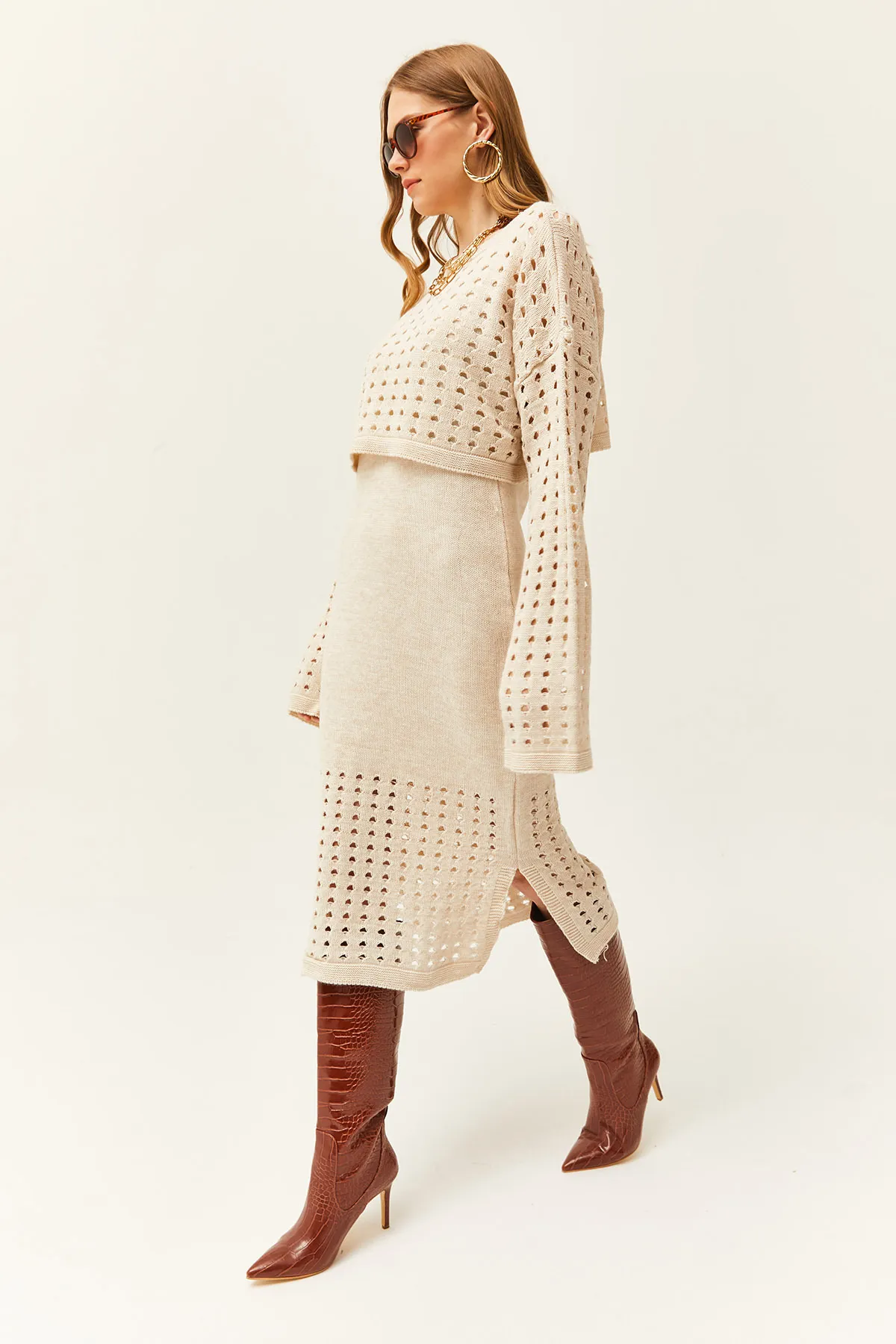Olalook  Zweiteiler - Grau - Regular Fit