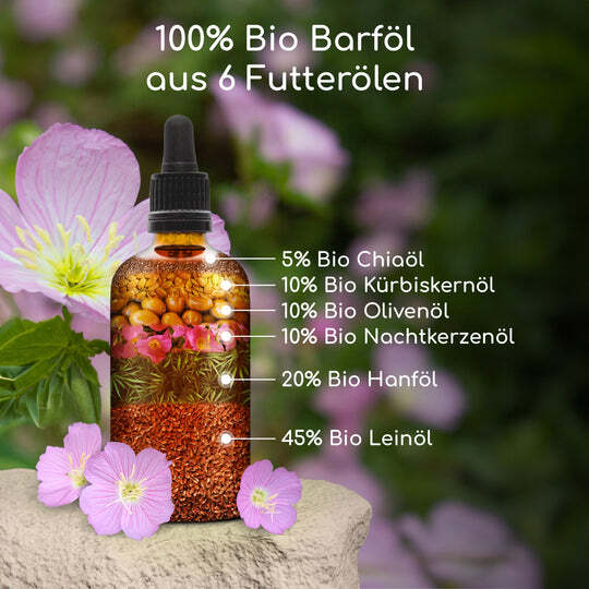 Wolfsbacher Natur Ergänzungsfutter & Aufzucht Wolfsbacher Natur Bio Barf Öl 100 ml