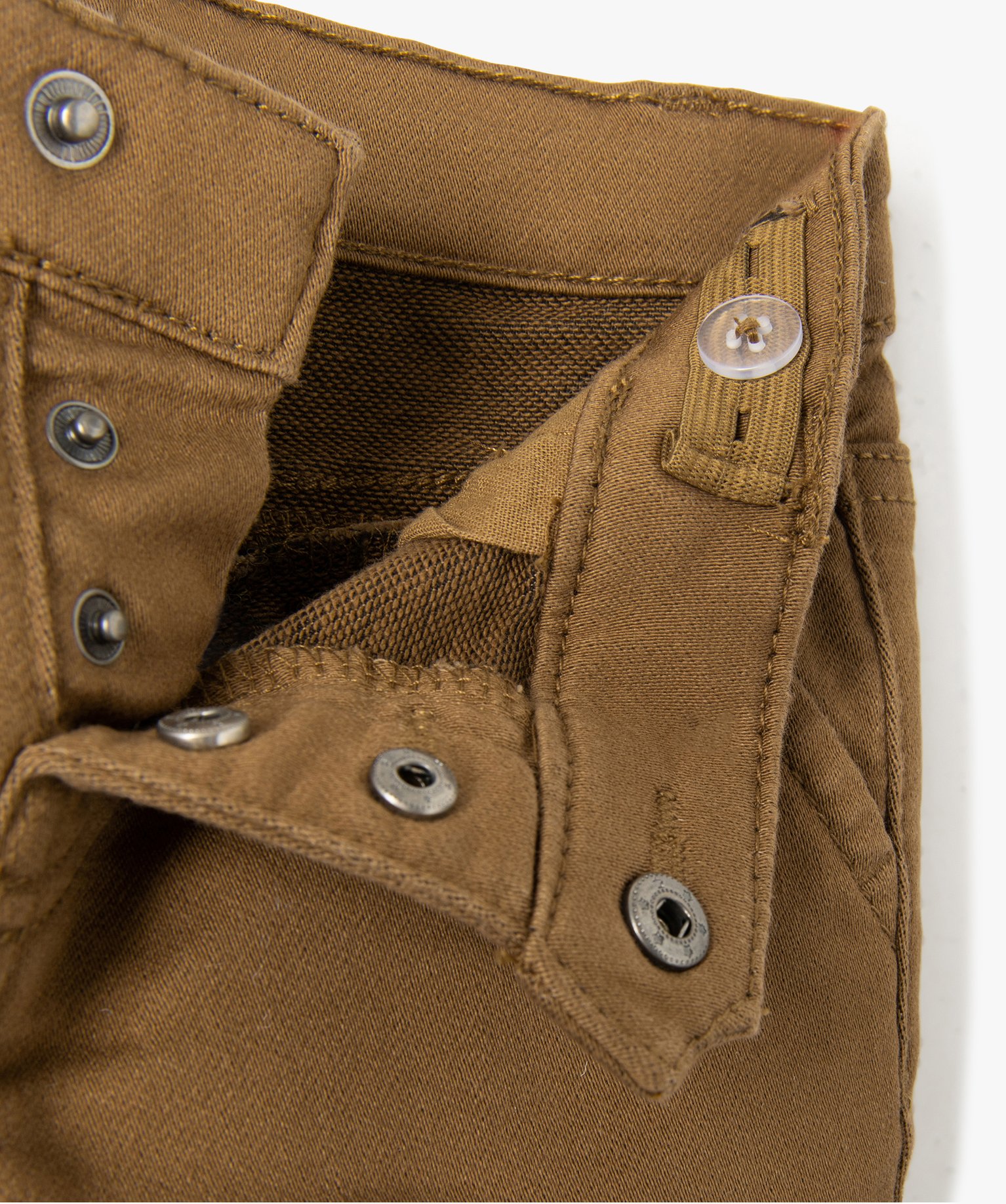 Pantalon bébé Garçon avec braguette fantaisie - LuluCasta... marron | GEMO