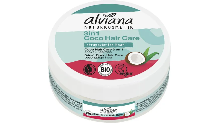 alviana 3in1 Coco Hair Care Haarmaske 150 ml