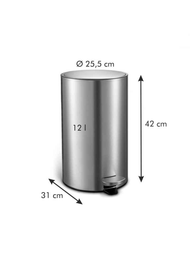 Tescoma Treteimer PRESIDENT 12 l in silber günstig kaufen 12 L
