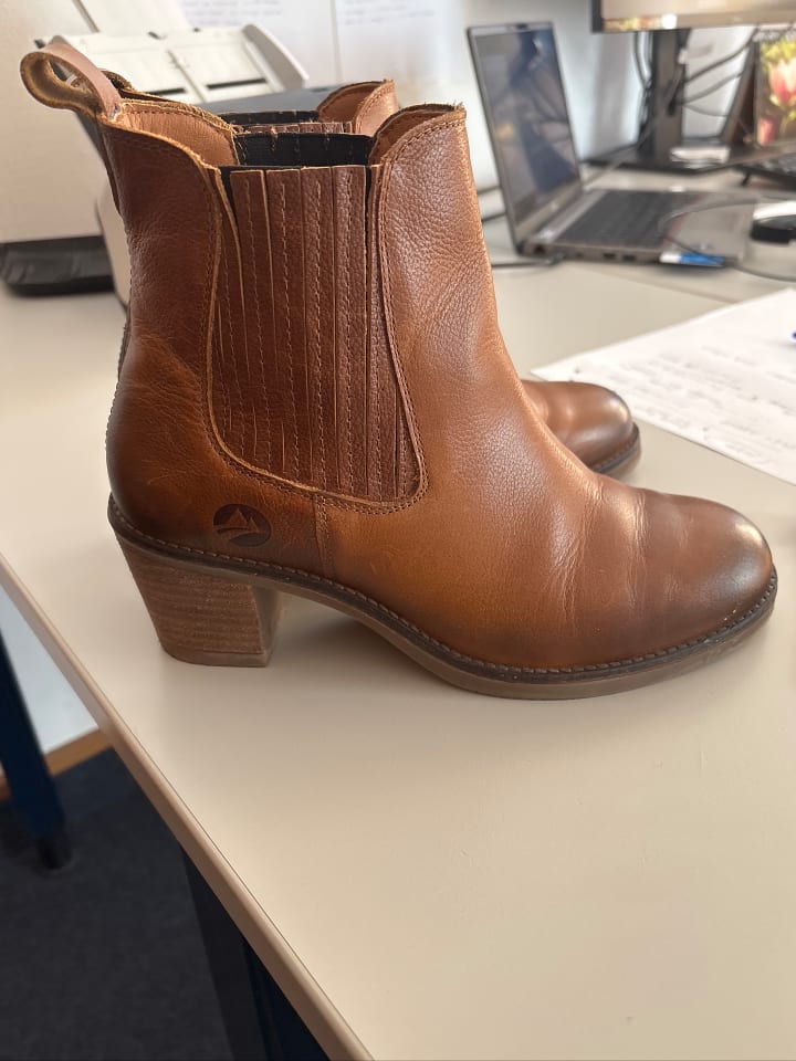 TRAVELIN' Leder-Stiefeletten 