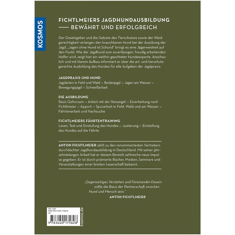 Kosmos Buch: Die Ausbildung des Jagdhundes