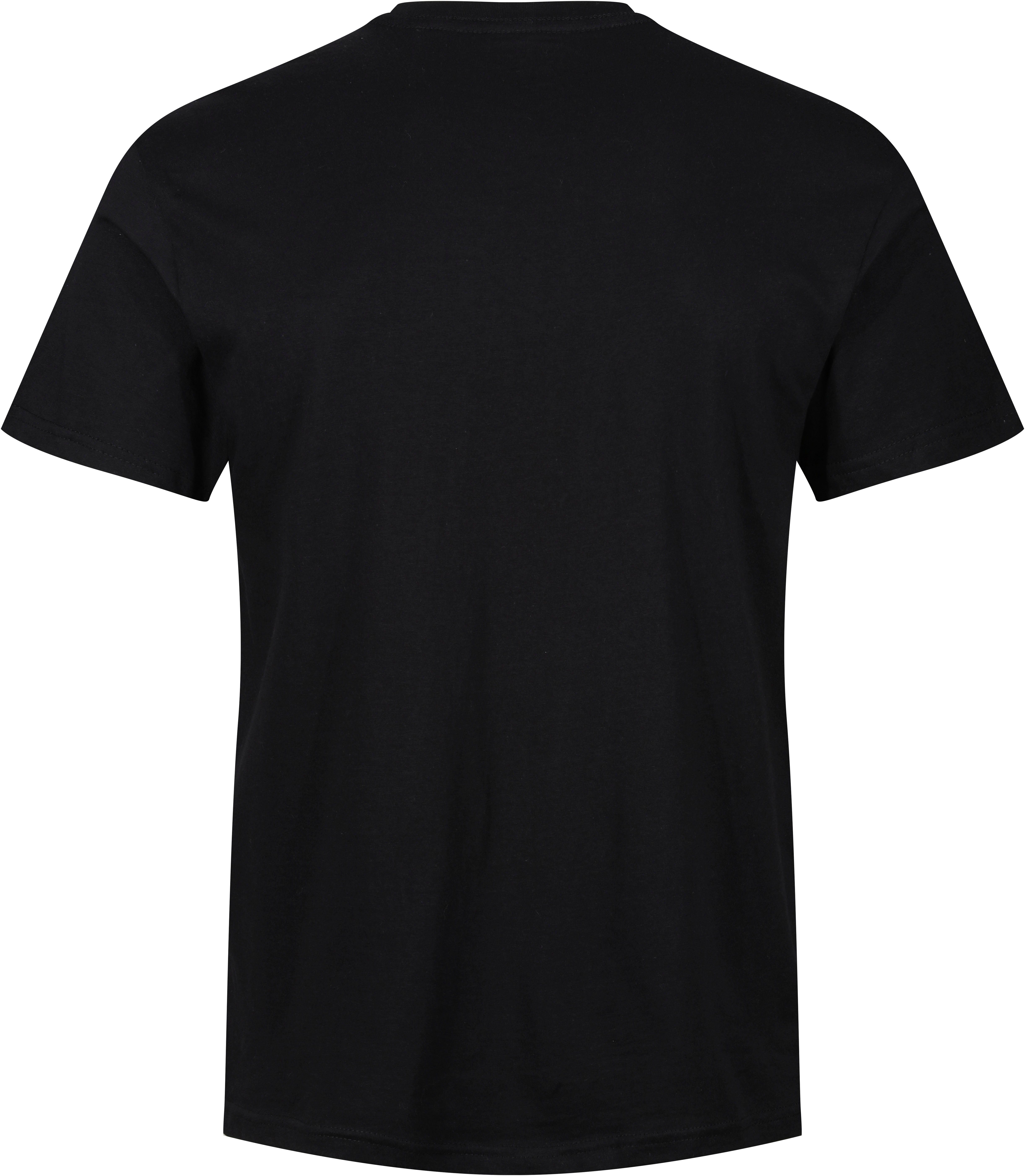 Wrangler T-Shirt FOSTER (3er-Pack) mit Logoschriftzug und Rundhalsausschnitt