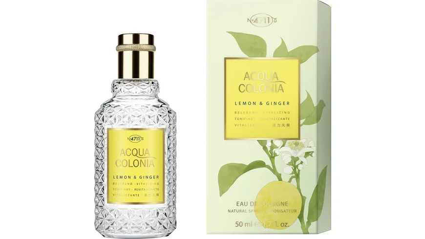 4711 ACQUA COLONIA Lemon & Ginger Eau de Cologne 50 ml