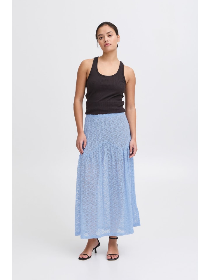 ICHI Midirock in Blau günstig kaufen