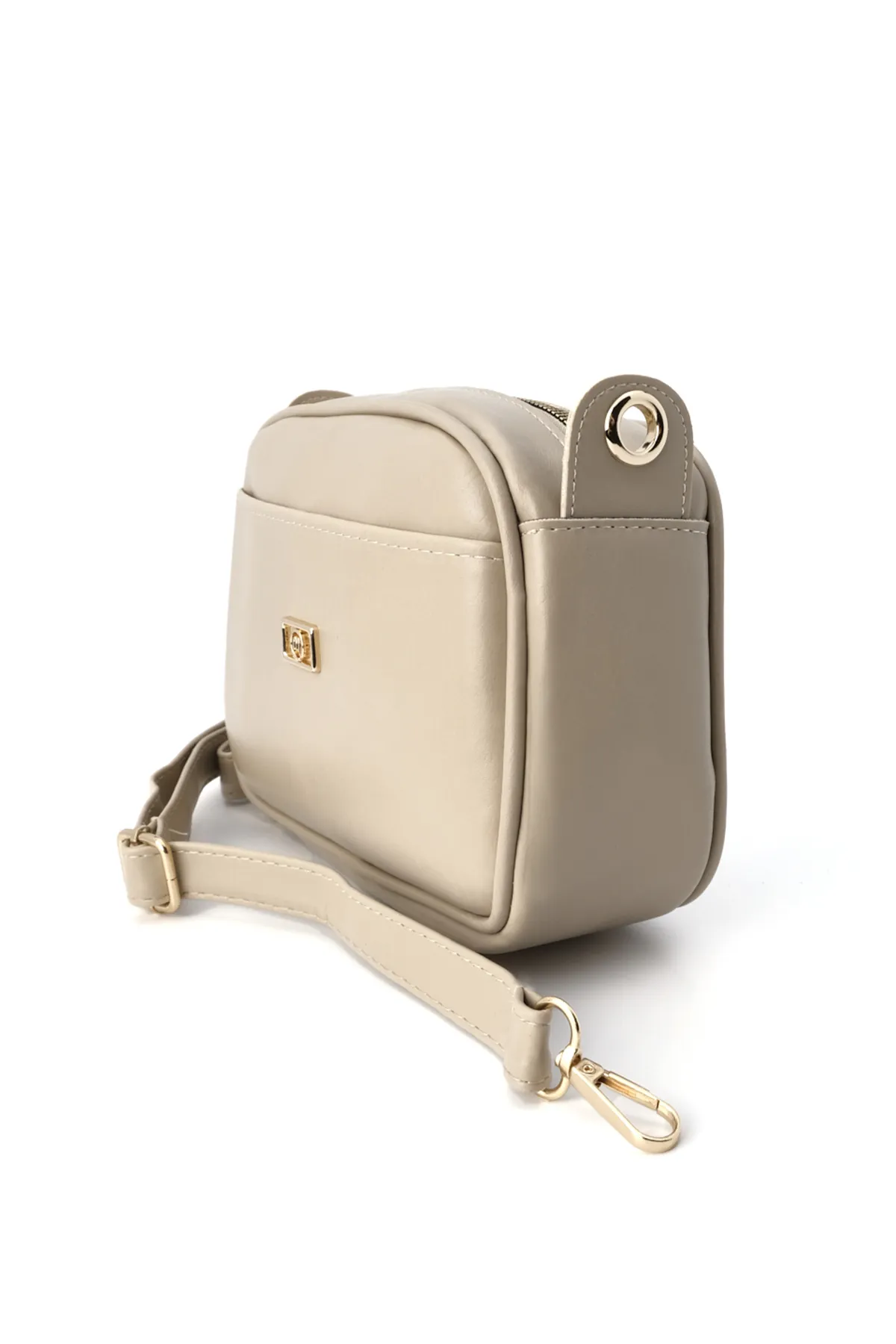 Marjin  Damen-Schultertasche mit verstellbarem Riemen Fosa Beige