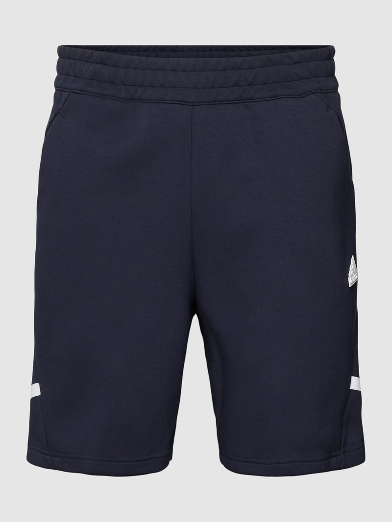 Sweatshorts mit Label-Patch Modell 'D4GMDY' in marineblau