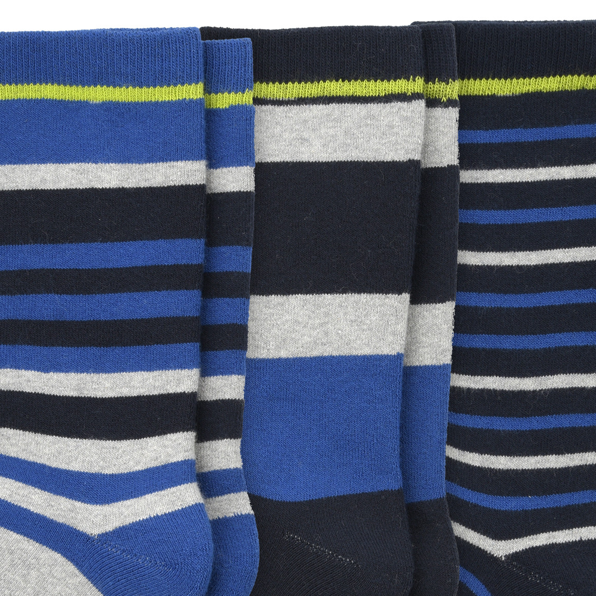 3 Paar Jungen Socken mit Ringeln