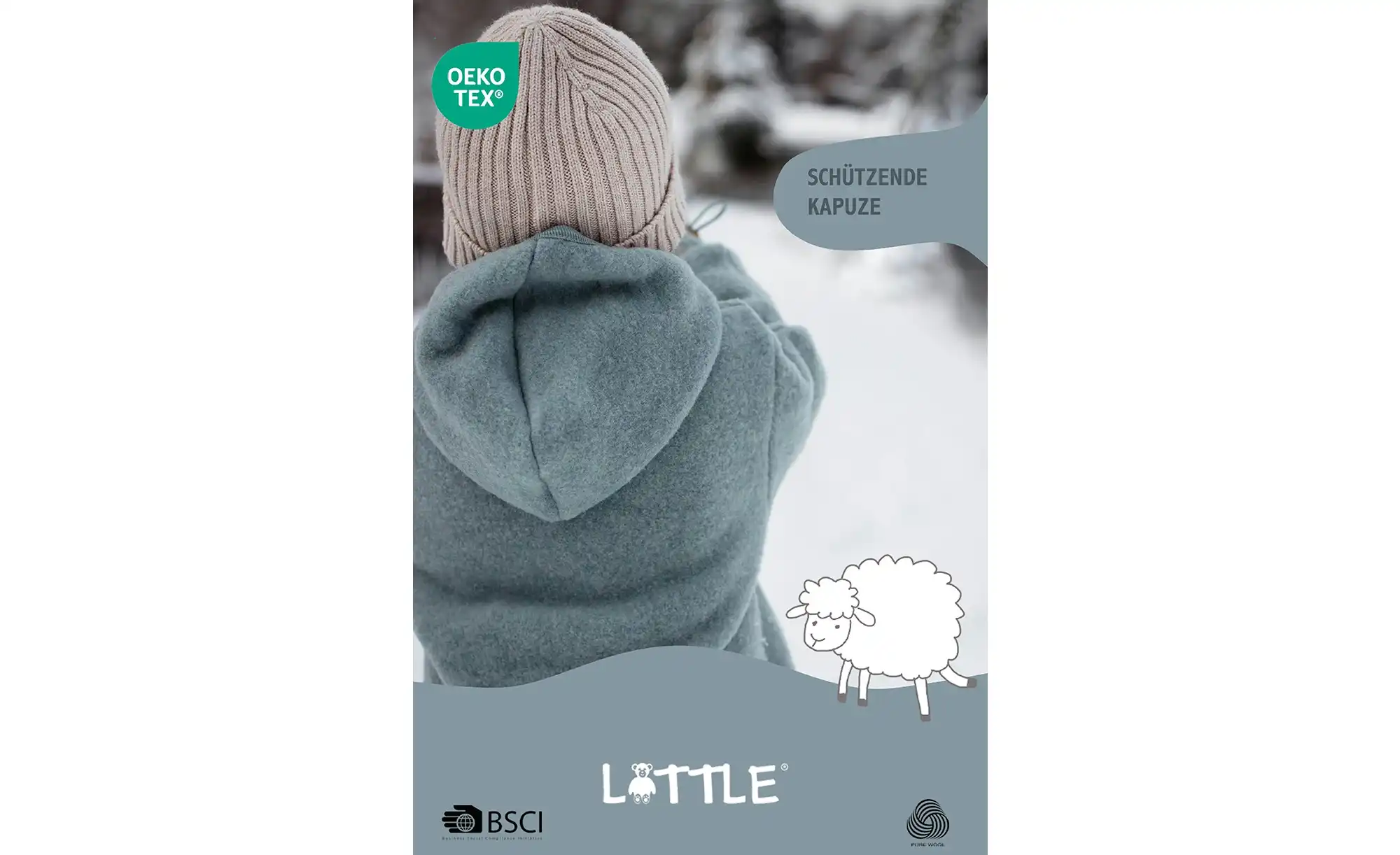 Merino Wollfleece Baby Overall Wollwalk