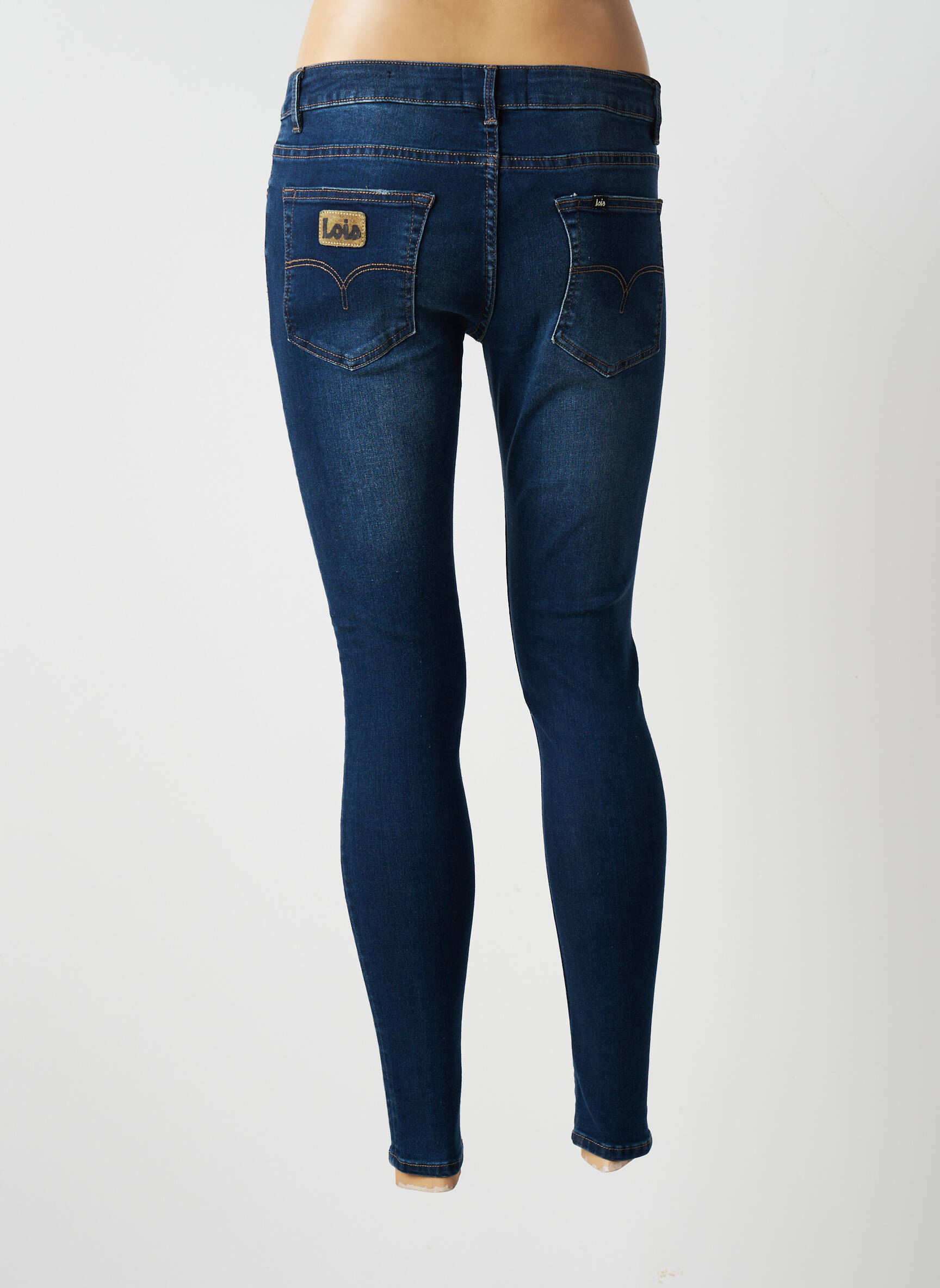Lois Jeans Skinny Femme couleur bleu
