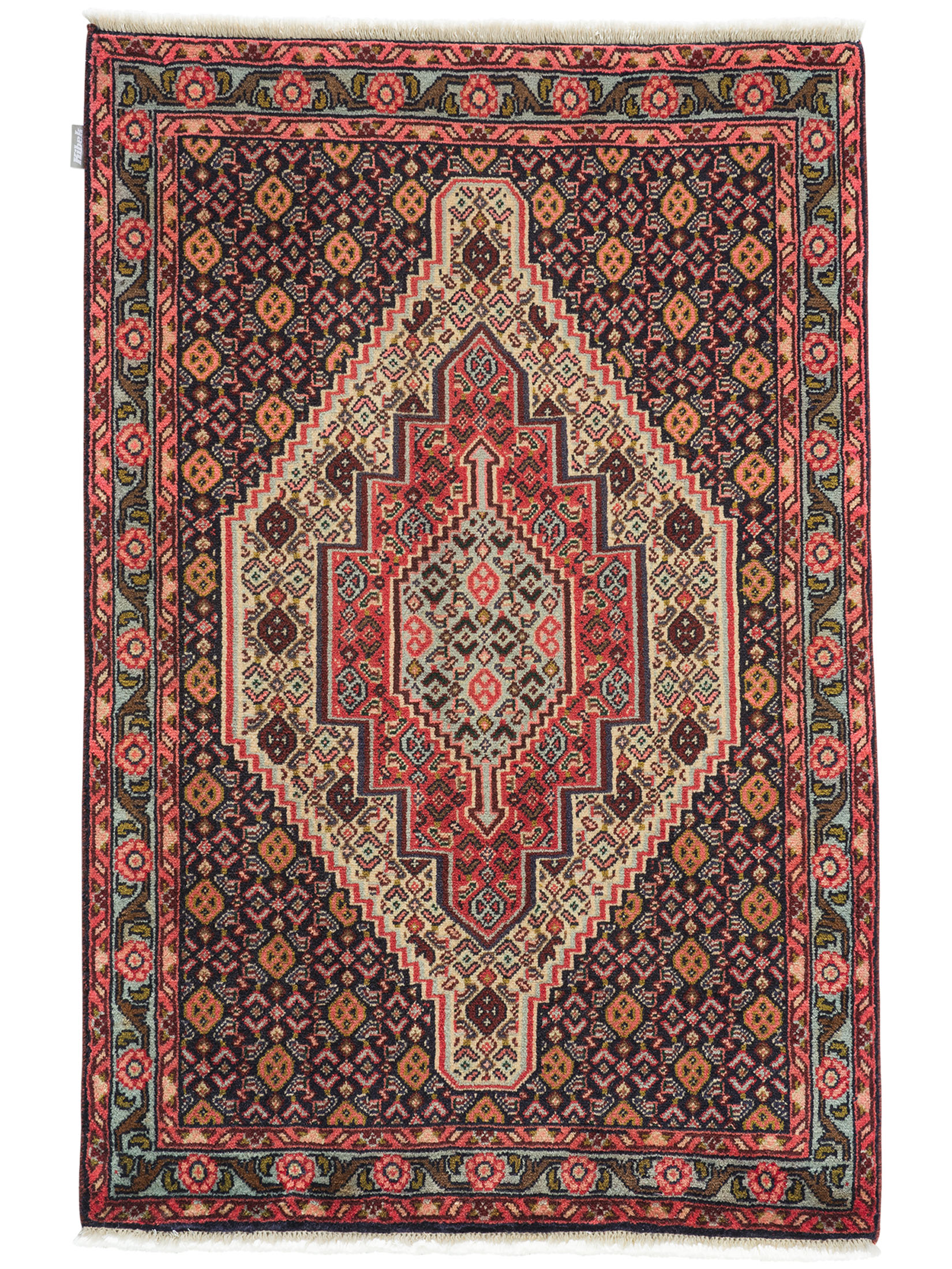 Senneh ca. 70 x 110 cm, Unikat / Einzelstück