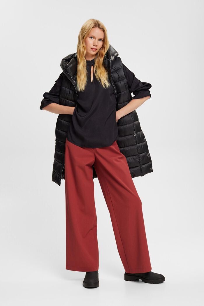 Bluse mit extra feiner Struktur