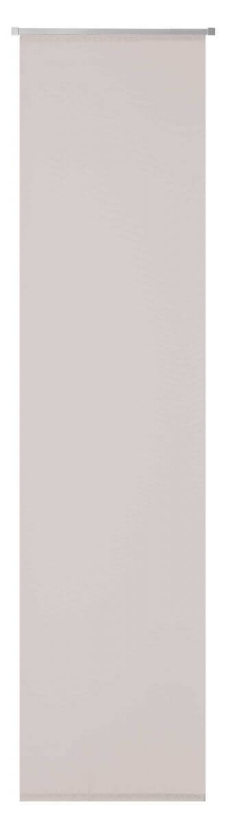 Neutex Schiebevorhang Saros mit Alupaneelwagen Beige 60 x 245 cm