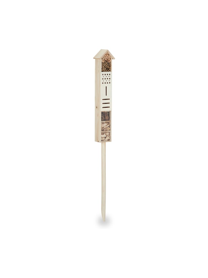 relaxdays Insektenhotel in Natur - (H)148 cm günstig kaufen onesize