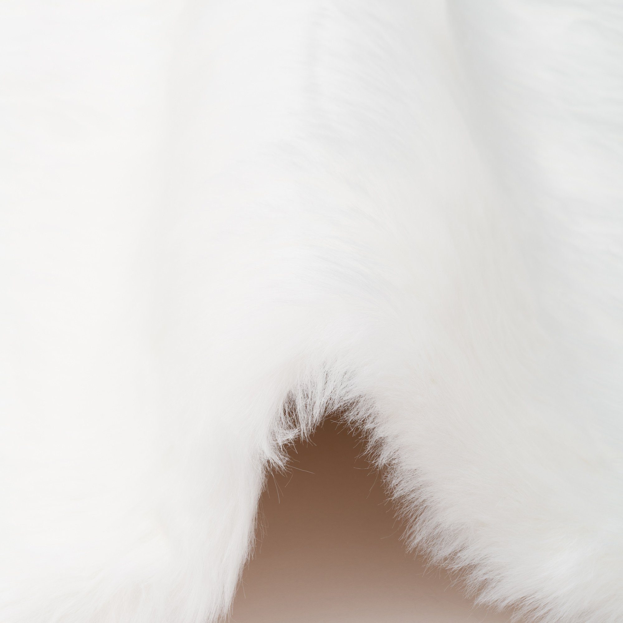 Fellteppich Luxus Super Soft Fellteppich Aspen Rund Meliert, Pergamon, Rund, Höhe: 50 mm
