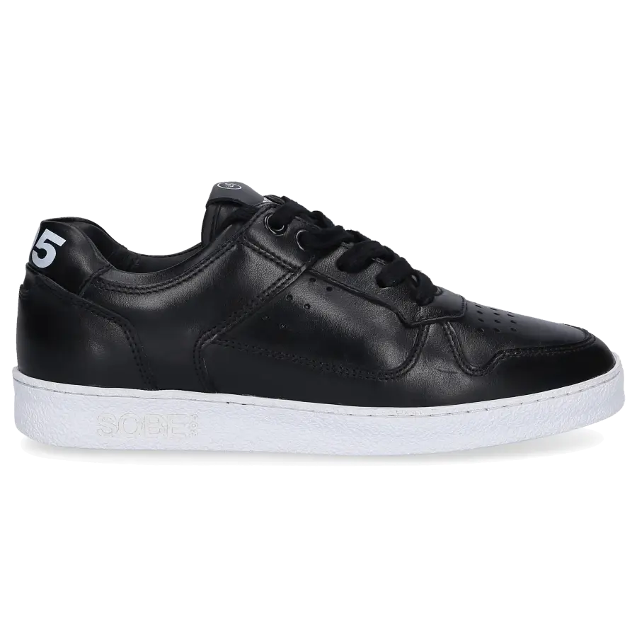 305 SOBE - Sneaker low DELANO Kalbsleder - schwarz