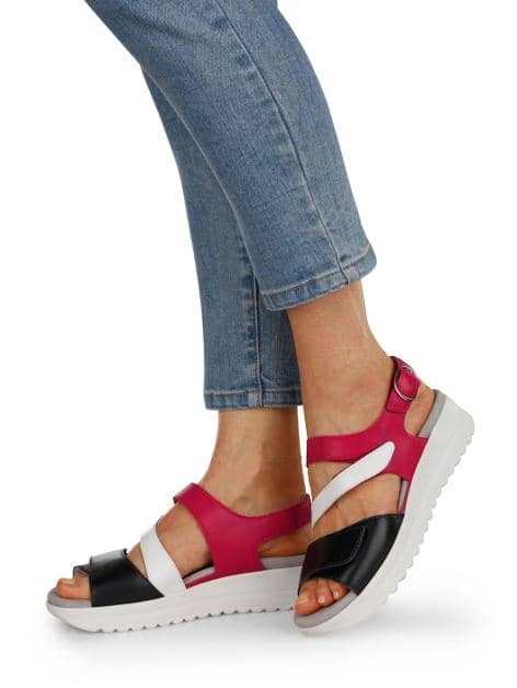 Sandale mit Shock-Absorber
